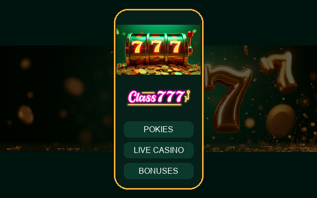 Class777 Casino App Screenshot